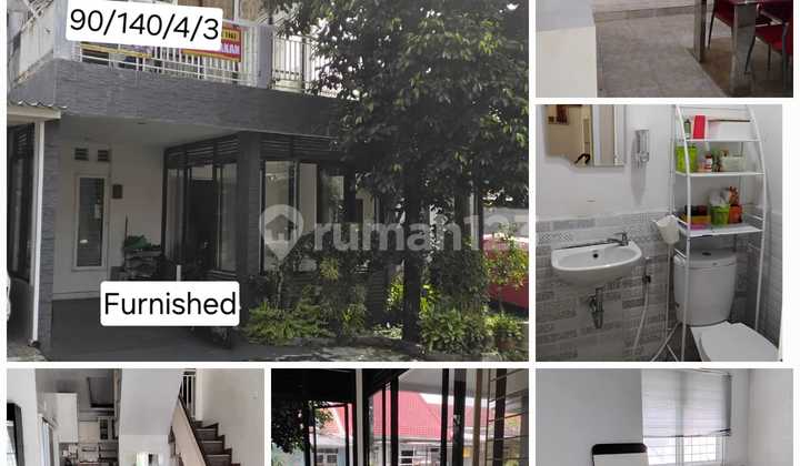 Disewakan rumah view gunung pancar lokasi di cluster besakih sentul city