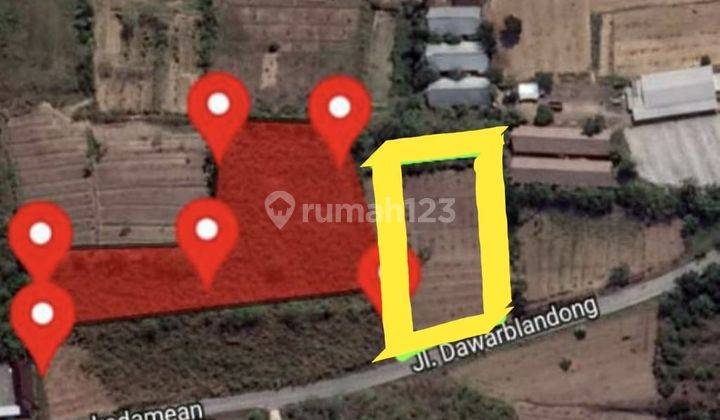  Lahan Nol Jalan Raya di Dawar Blandong Mojokerto Area Strategis 2