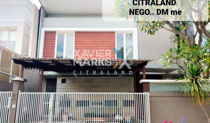 Rumah Citraland Taman Puspa Raya Row Jalan Lebar 1