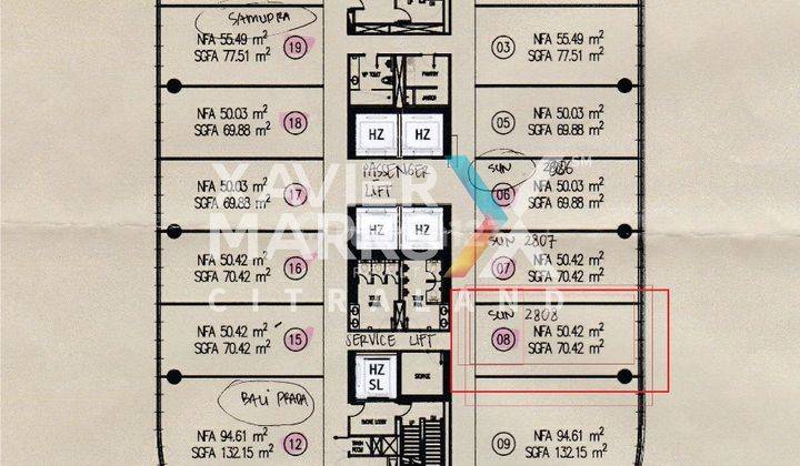 Lokasi Ciamik Ciputra World Office Tower Siap Pakai 1