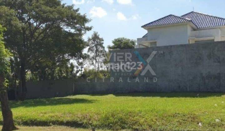 Tanah Kavling Harga Murah di Park Avenue Row Jalan Lebar 2