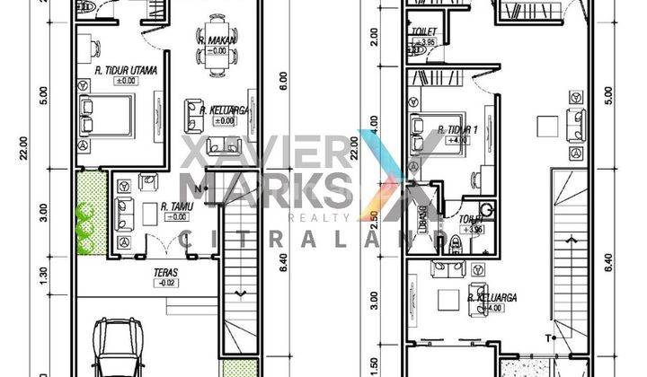 Rumah Minimalis Mojoarum Row Jalan 3 Mobil 2