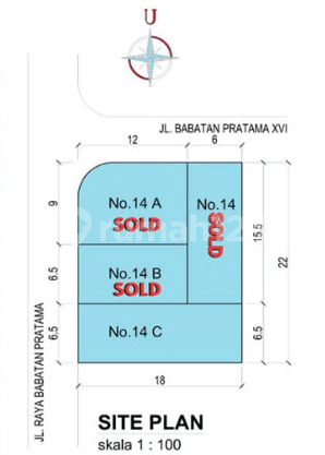 Jual Rumah Baru Babatan Pratama di Wiyung, Surabaya 2m 2