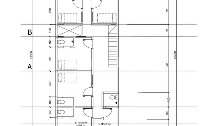 Rumah Kost Surabaya  16 kamar Murah, Unair, ROI 10 persen 
