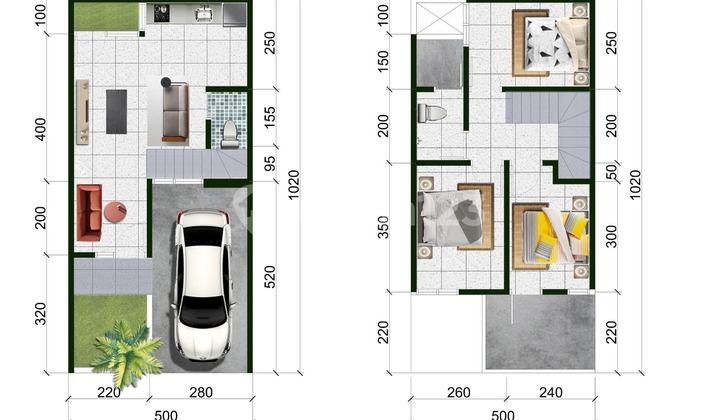Rumah Murah Tenggilis Surabaya Selatan 1M 2