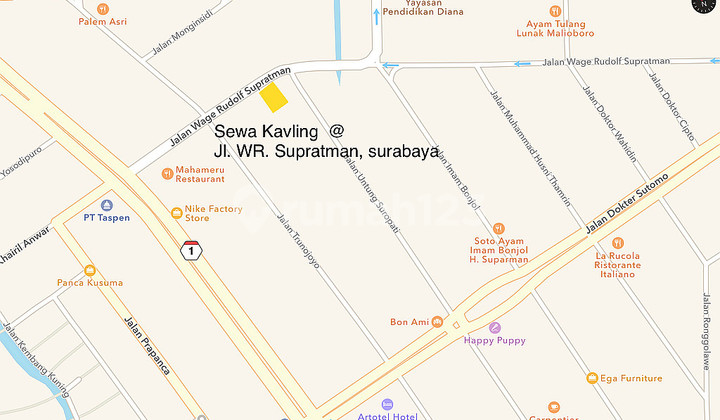 Murahhhh !!!! DIJUAL Kavling di WR Supratman, Surabaya Pusat. 2