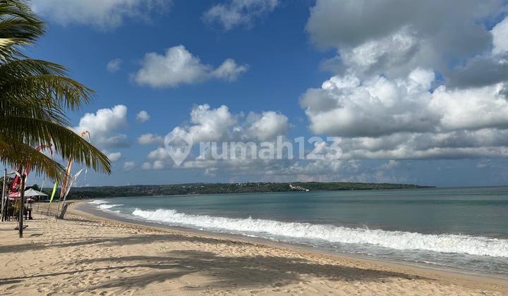 Beach Front Plot for Sale, Ready to Build in Jimbaran, Bali