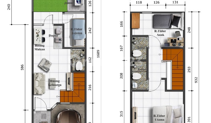 Rumah Baru Jalan Lio 2, Pulo Gadung, Jakarta Timur
