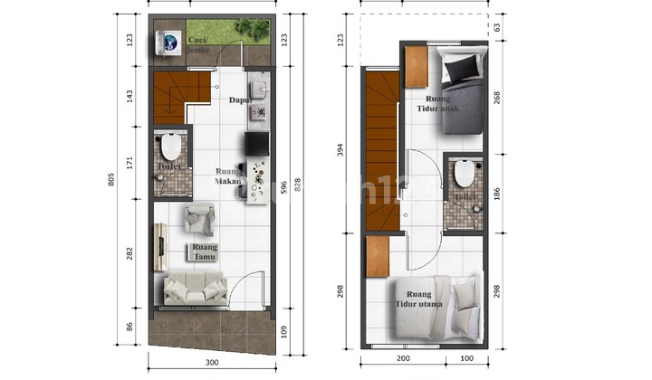 Rumah 2 Lantai Baru di Sumur Batu, Kemayoran, Jakarta Pusat 4