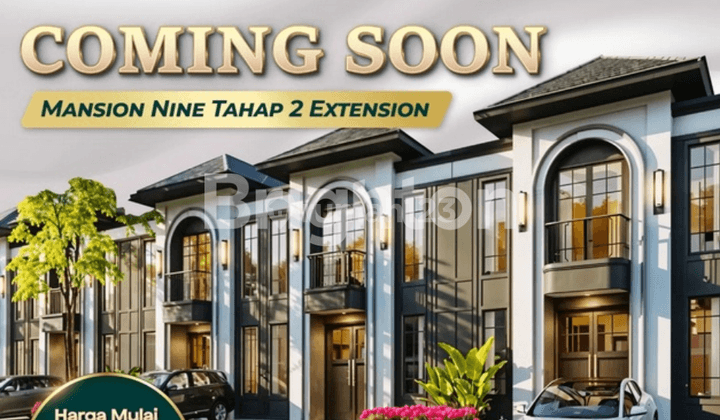 RUMAH BARU GRESS UNDER 1M MANSION NINE, SURABAYA BARAT 1