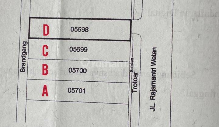 4kavling tanah di di Sayap karawitan turangga 1