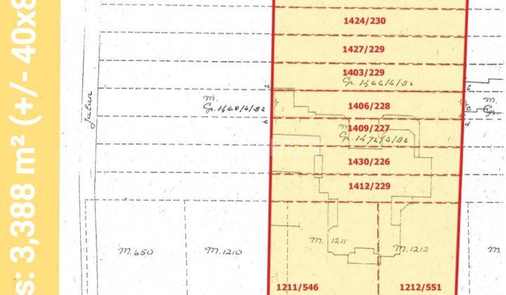 Dijual Kavling di Raya Sidosermo Indah Lokasi Strategis  1