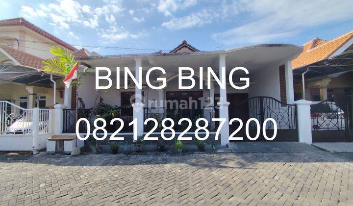 Dijual Cepat Rumah Hitung Tanah di Wisma Mukti Klampis Anom 2