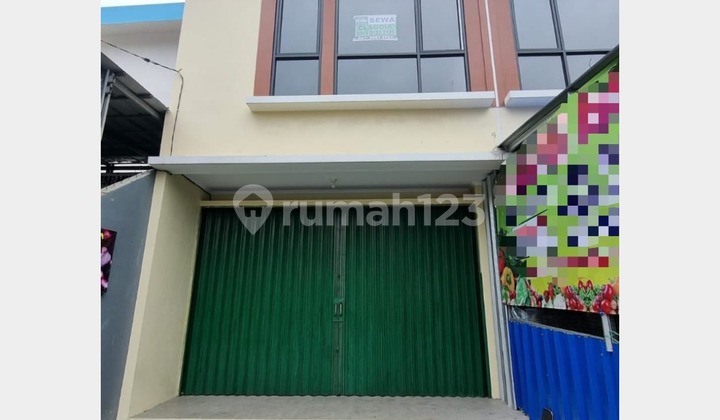 For Rent: 2-Story Shop House Near Residential Area & Busy on Rajawali Street, Cilegon.