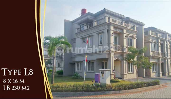 Rumah Modern Mewah 3 Lt + Rooftop Di Cluster De Mansion