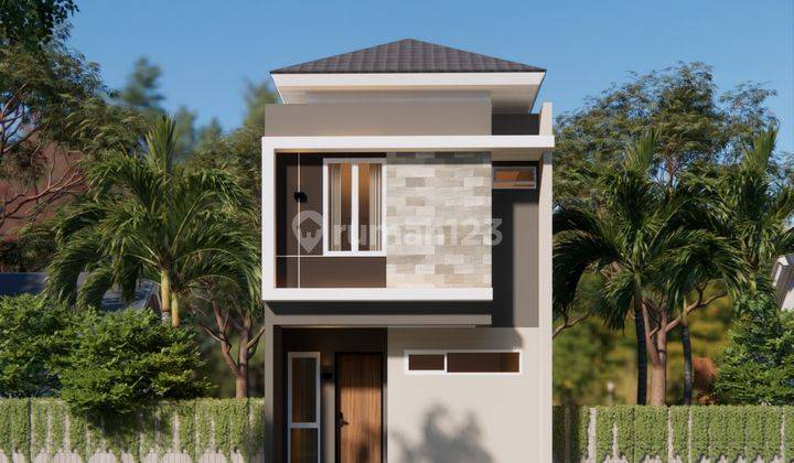 Rumah 2 Lantai Modern Minimalis Di Puri Serpong Cluster Magnolia 1