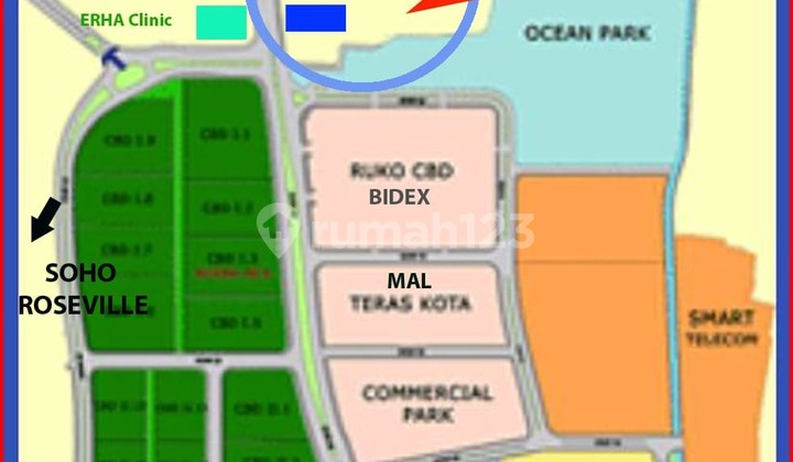 2-Unit Shophouse Super Strategically Located on BSD Main Road 2