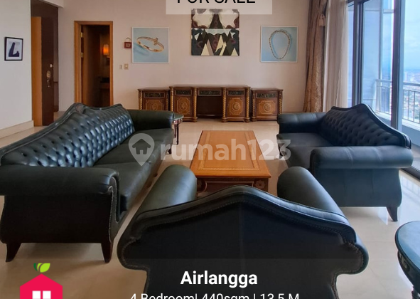 Fast Sale Apartment Airlangga 4Br