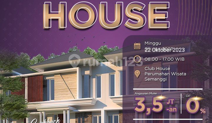 Rumah Surabaya Murah 2lt Wisata Semanggi Dekat Merr Oerr Strategis Ang Mulai 2jt-an 2