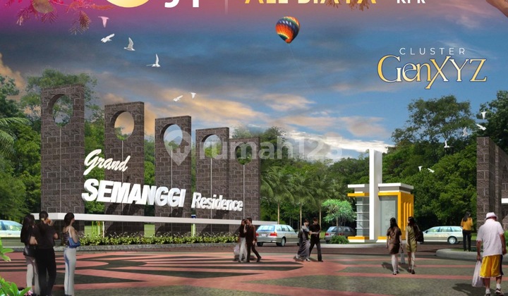 Rumah Murah Surabaya 2lt Grand Semanggi Residence Ang 3jt-an Dkt Merr Oerr Fasilitas Poll