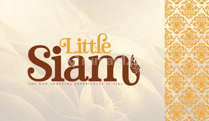 Rukan Little Siam Pik2, Mulai Rp 3.3 M