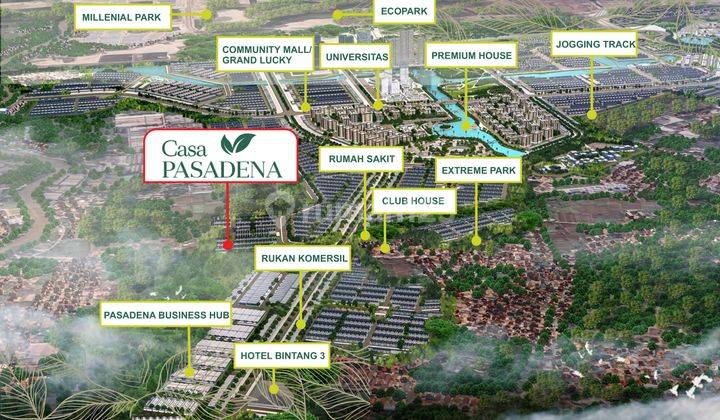 Casa Montana Casa Pasadena Pik 2, Harga Rp 880 Jutaan 2