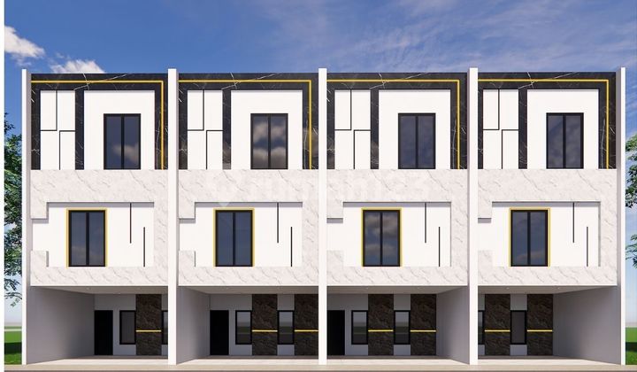 Rumah Barudi Duri Kepa Jakbar, dengan Konsep Mini Cluster