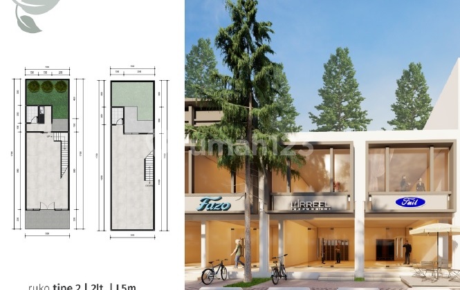 Dijual Ruko Lokasi Kawasn Elit Kedaton Square Bsb Semarang 1