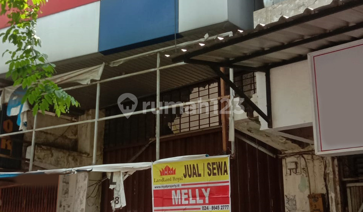 For Sale and Rent 2-Story Shophouse on Jl. Mt Haryono Semarang 1