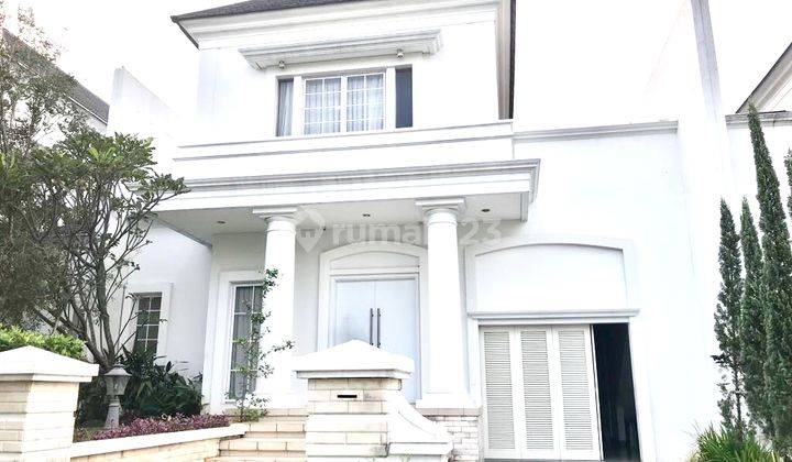 Rumah Furnished De Park Bsd Ada Swimmingpool Hadap Utara 1
