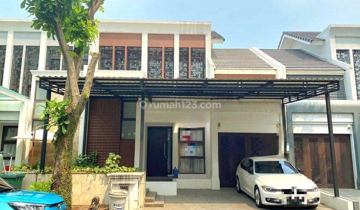 Rumah siap huni di kawasan Greenwich BSD di Cluster Mayfield 1