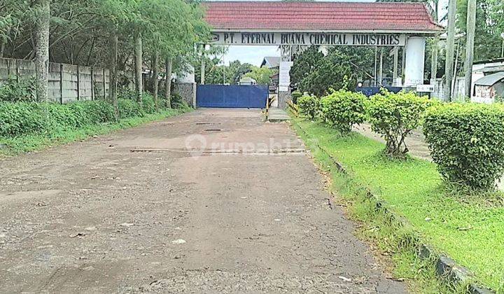 Tanah industri di JL Raya Eternal Cikupa murah 1