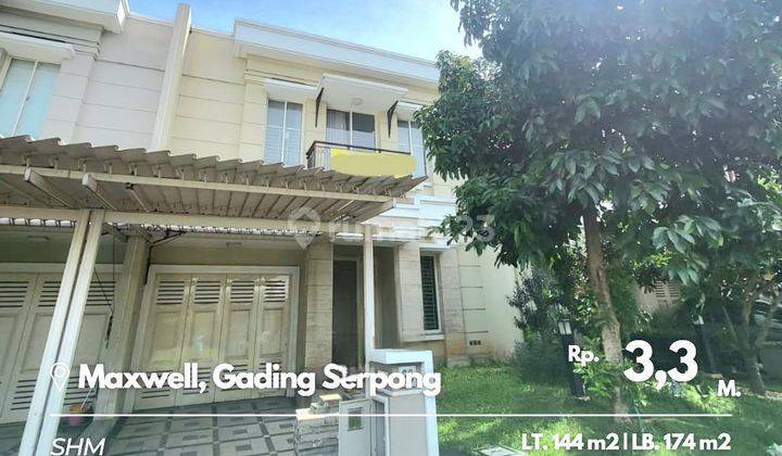 Rumah Gading Serpong 4 Kamar Tidur Shm Hadap Selatan 1