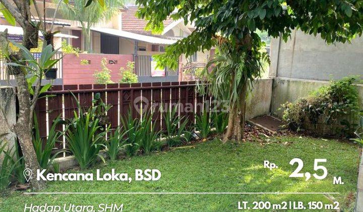 Rumah Kencanaloka Bsd Shm Hadap Utara 1