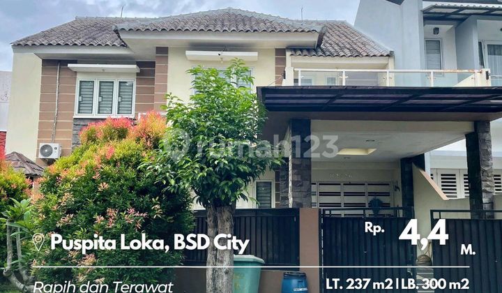 Rumah Puspitaloka Bsd Siap Huni SHM
