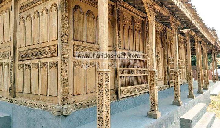 Rumah Joglo Kudusan, Soko 20 Tumpangsari Rare 3D Carved Gebyok 2