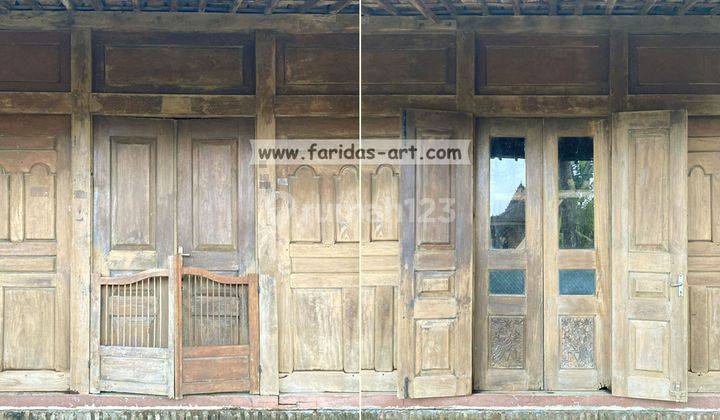 Rumah Joglo Demak Bintoro, Soko 22 Ori Kuno Big Size Full Gebyok 2