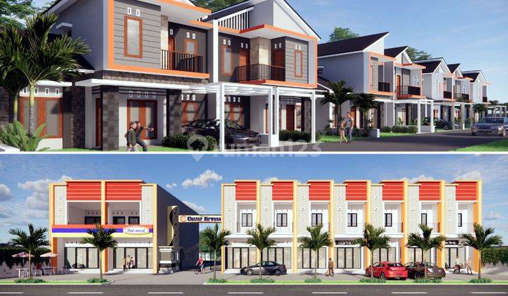 Ruko 2 Lt Dan Rumah di Cluster Nirwana Jepara, Desa Wisata Pusat Bisnis Mulyoharjo Dekat G O R, Pasar, Mall Sjc, Alun2 Dan Kabupaten 1