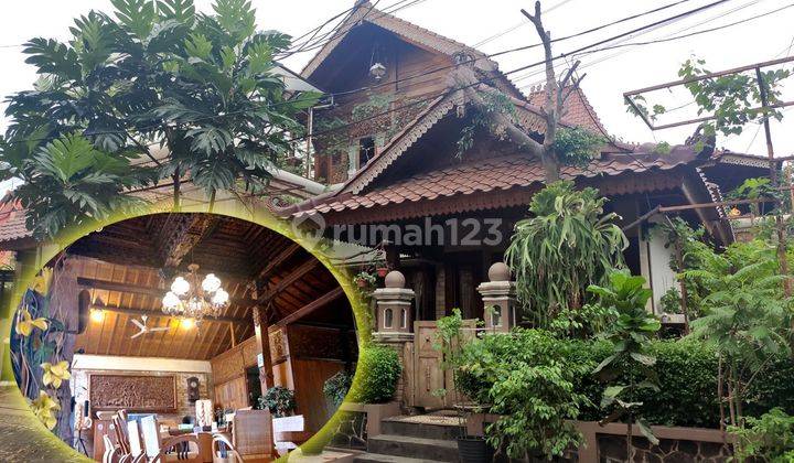 Rumah Unik Klasik di Bekasi Furnished Dekat Halim, Tol Jatibening 2