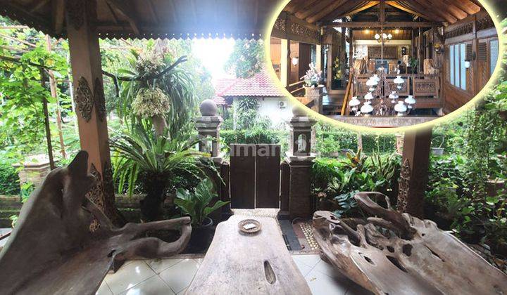 Rumah Unik Artistik Furnished Dekat Halim n Tol Jatibening Bekasi 1