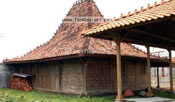 Rumah Joglo Jawa, Ori Kuno Antik Komplit Gebyok Tumpangsari Teras 2
