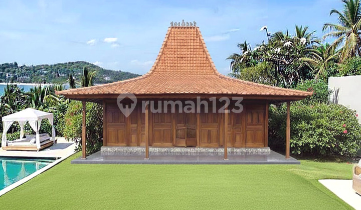 Joglo Demak Bintoro House, 22 Original Ancient Pillars Large Size Full Gebyok 2