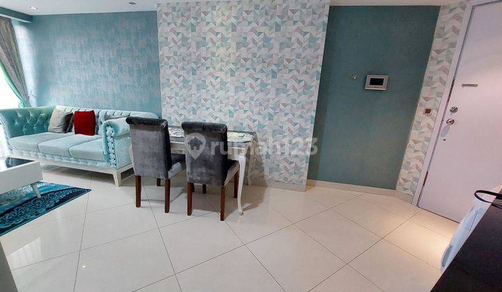 DISEWAKAN APARTMENT TYPE 2 BED MINIMALIS FULLY FURNISHED DI PUSAT KOTA KEMAYORAN Apartemen Mansion Mata Air 2 Kamar Tidur Furnished Bagus 2