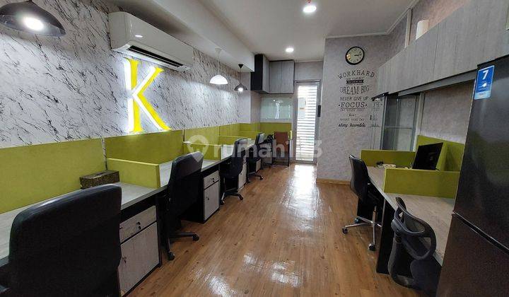 DISEWAKAN SPACE PERKANTORAN FULLY FURNISHED MINIMALIS DI PUSAT KOTA KEMAYORAN Kantor di JL BENYAMIN SUAEB KEMAYORAN JAKARTA PUSAT 48 m HGB Bagus 1