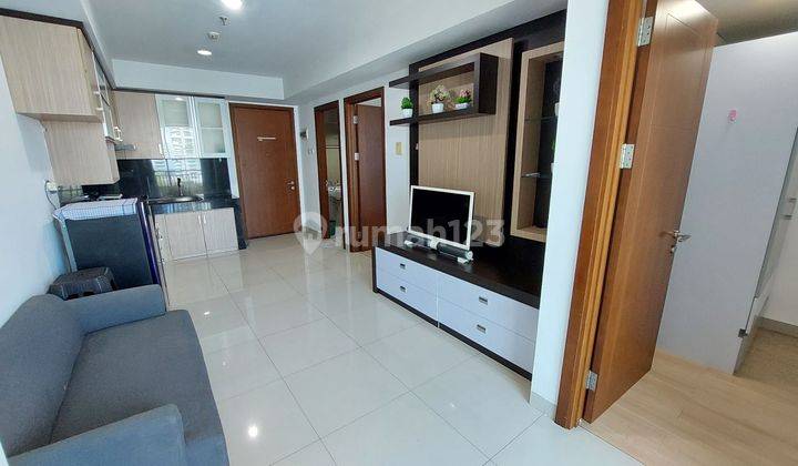 DISEWAKAN APARTMENT TYPE 2 BED FULLY FURNISHED MINIMALIS DIPUSAT KOTA KEMAYORAN Apartemen Springhill 2 Kamar Tidur Bagus Furnished 1