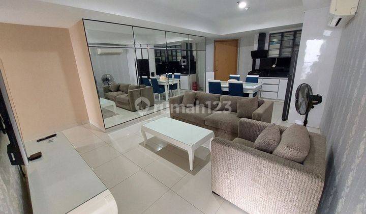 DISEWAKAN APARTMENT TYPE 2 BED FULLY FURNISHED DIPUSAT KOTA KEMAYORAN Apartemen The Mansion Dukuh Golf Kemayoran 2 Kamar Tidur Bagus Furnished 1