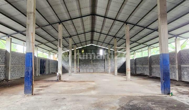 Jual Gudang Hitung Tanah Di Jalan Raya Laban Menganti