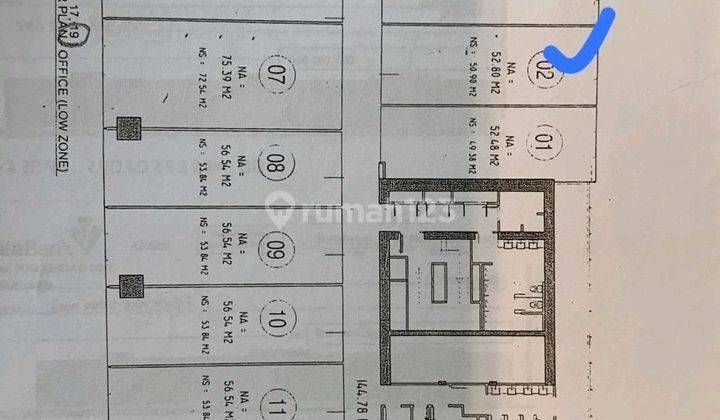 Jual Rugi Office Baru Gress Tp 6 Ada 2unit Connect  1