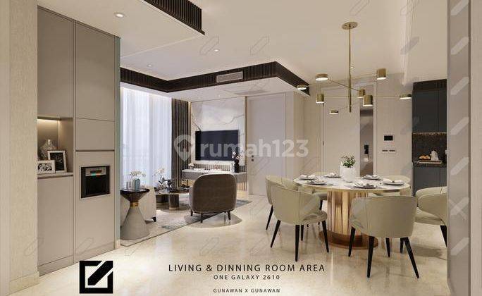 Jual High Spec Apartment Full Furnished One Galaxy Residemce 1