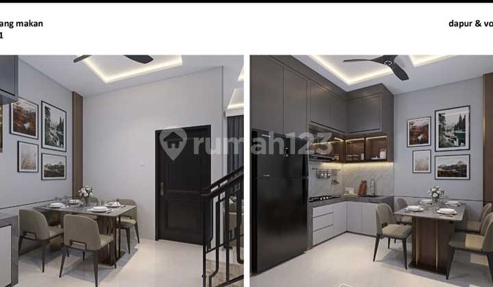 Termurah Rumah di Tanjung Duren Jakarta Barat 5,5X11,6M 3 Lantai 2